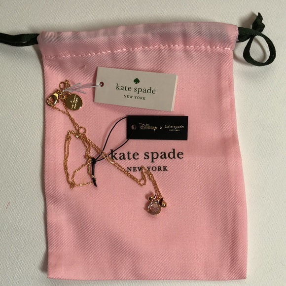 Kate Spade ♠️ x Disney Minnie Mouse Necklace - Picture 3 of 5